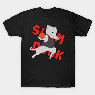 Basketball Cat T-Shirt